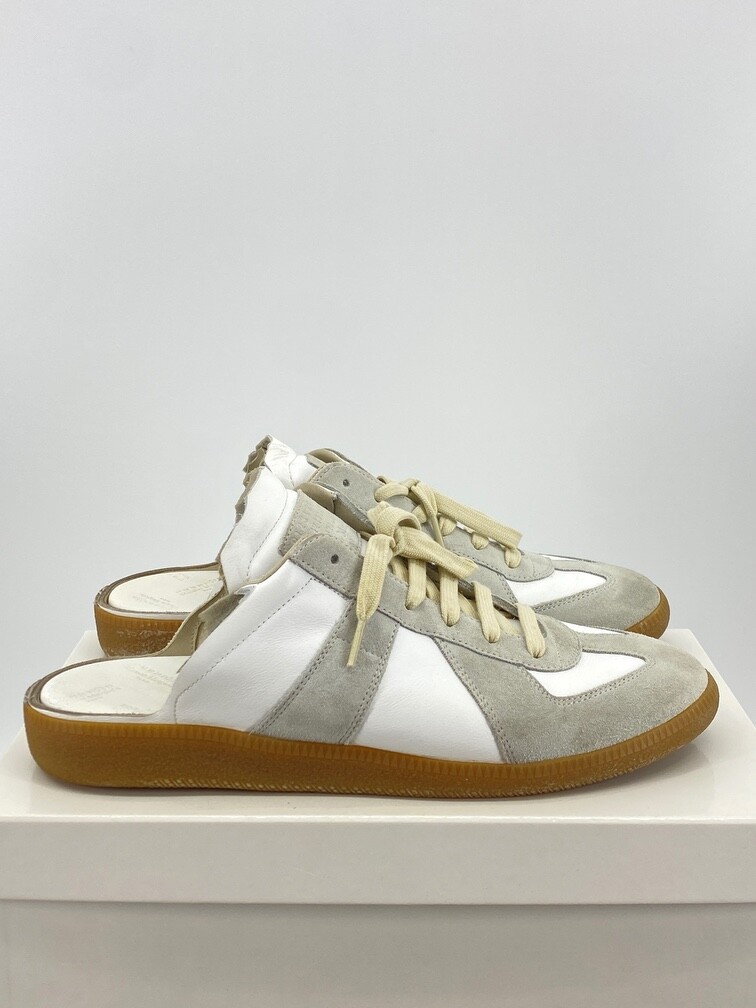 サンダル・ミュール Maison Margiela [Maison Margiela] German Army Mule Sneakers Maison Margiela GAT Low Mules size 45 (US12) made in Italy