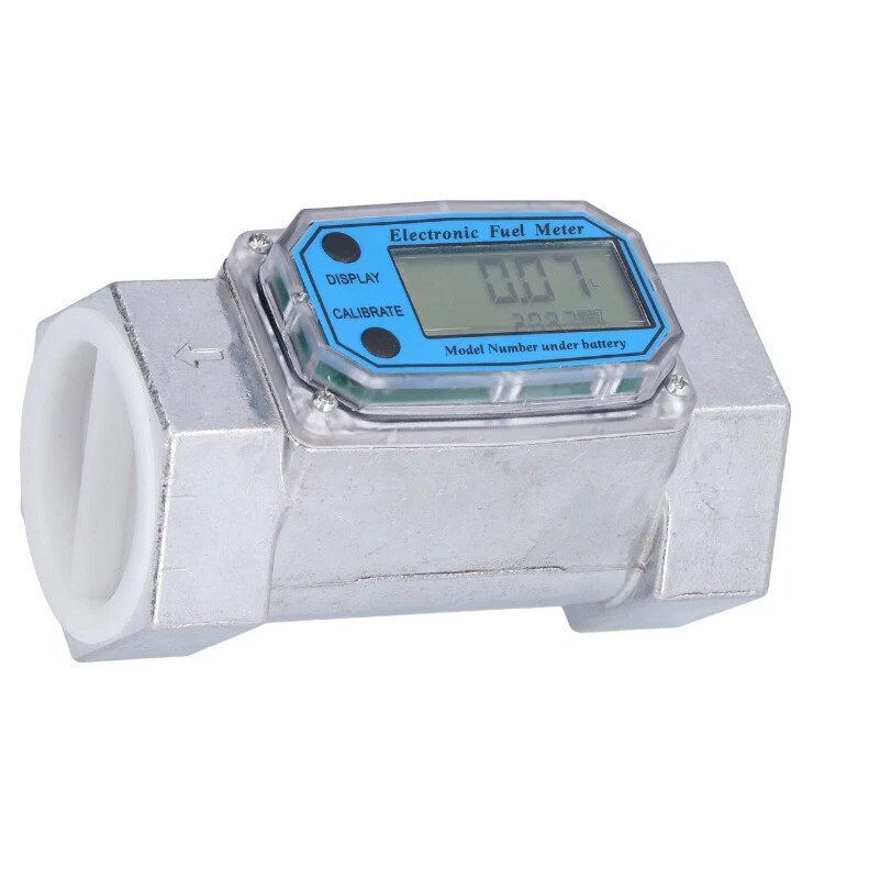 Meter Electronic Digital Fuel Liquid Water Gas Oil meter 2in-- - Image 3 of 4