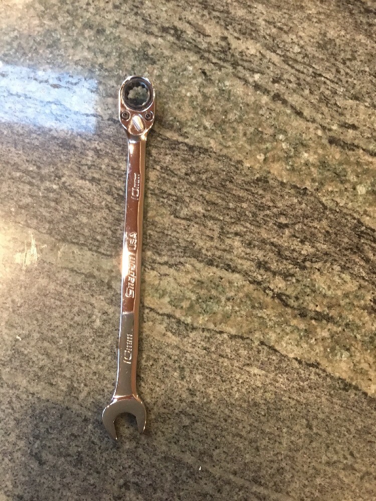 Snap On soxrrm10 10mm flank drive plus ratcheting reversible