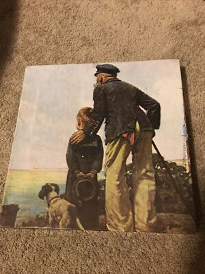 Norman Rockwell Vintage 550-Piece Jigsaw Puzzle (1982) NEW Looking Out To Sea