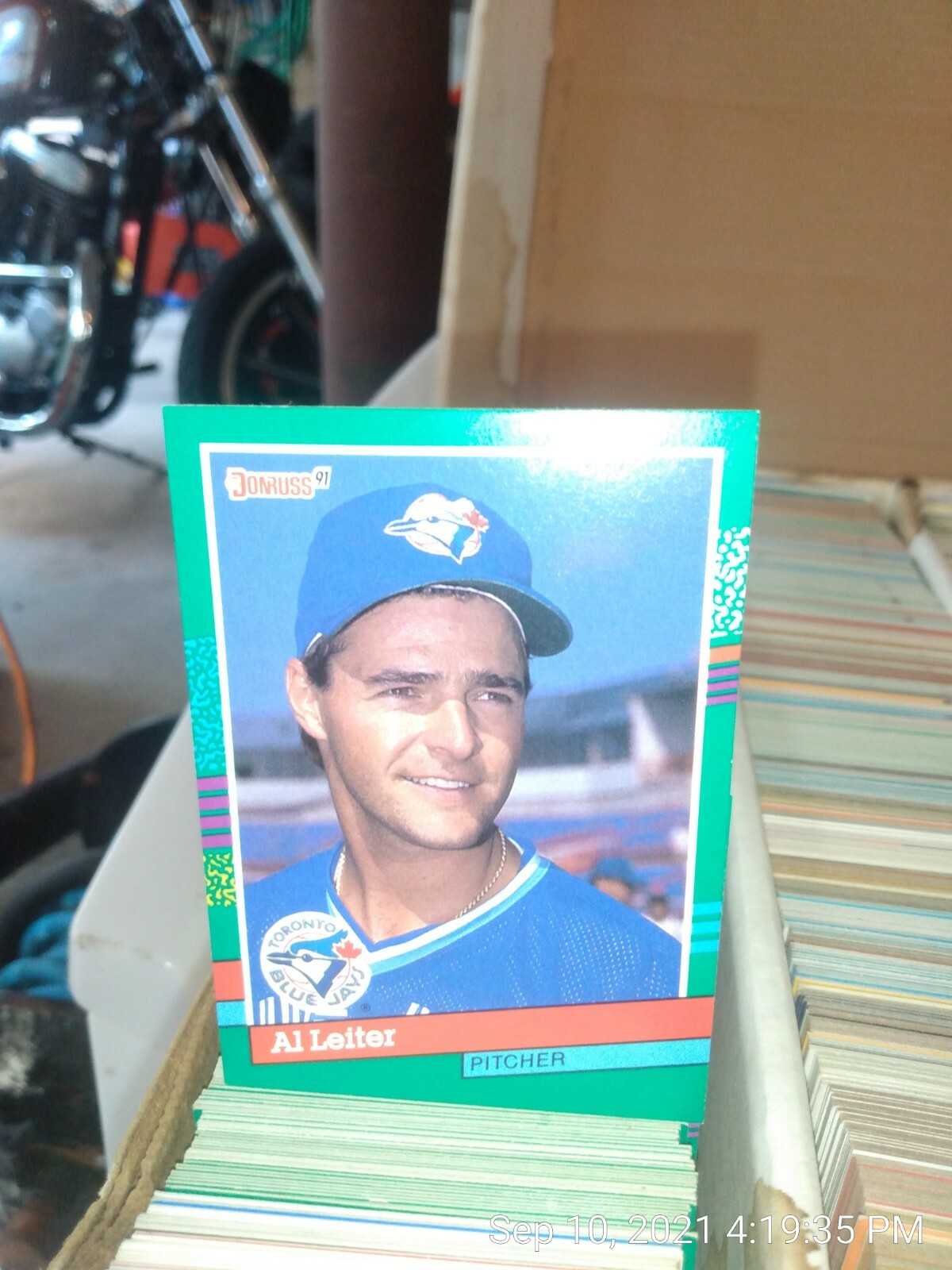 1 Baseball MINT-1991 Donruss #697 Al Leiter BLUE JAYS CARD Pitcher