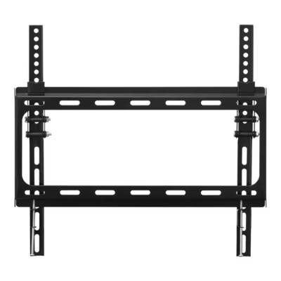 Furinno Modern Wall Mount TV Bracket for TV in Black upto 65 in. TV and 99 lbs