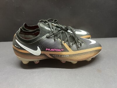 nike phantom gt2 elite SG Flymit  Metallic Copper Mens Sz 6.5