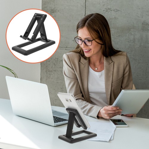 4 Pack Mobile Phone Stand Set Adjustable Holder for Desk Foldable - 第 10/12 張圖片