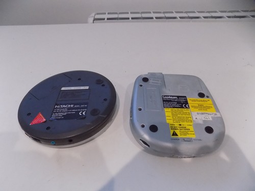 2x CD Walkmans Goodmans GCD302RS Hitachi DAP760 FAULTY SPARES/PARTS - Picture 7 of 9