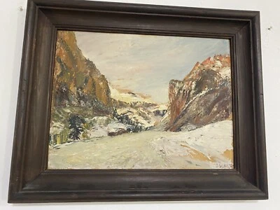 MALEREI BILDER Ölbild KUNST J Wille Original ACRYLBILD Mit Rahmen 1929 - Bild 1 von 4