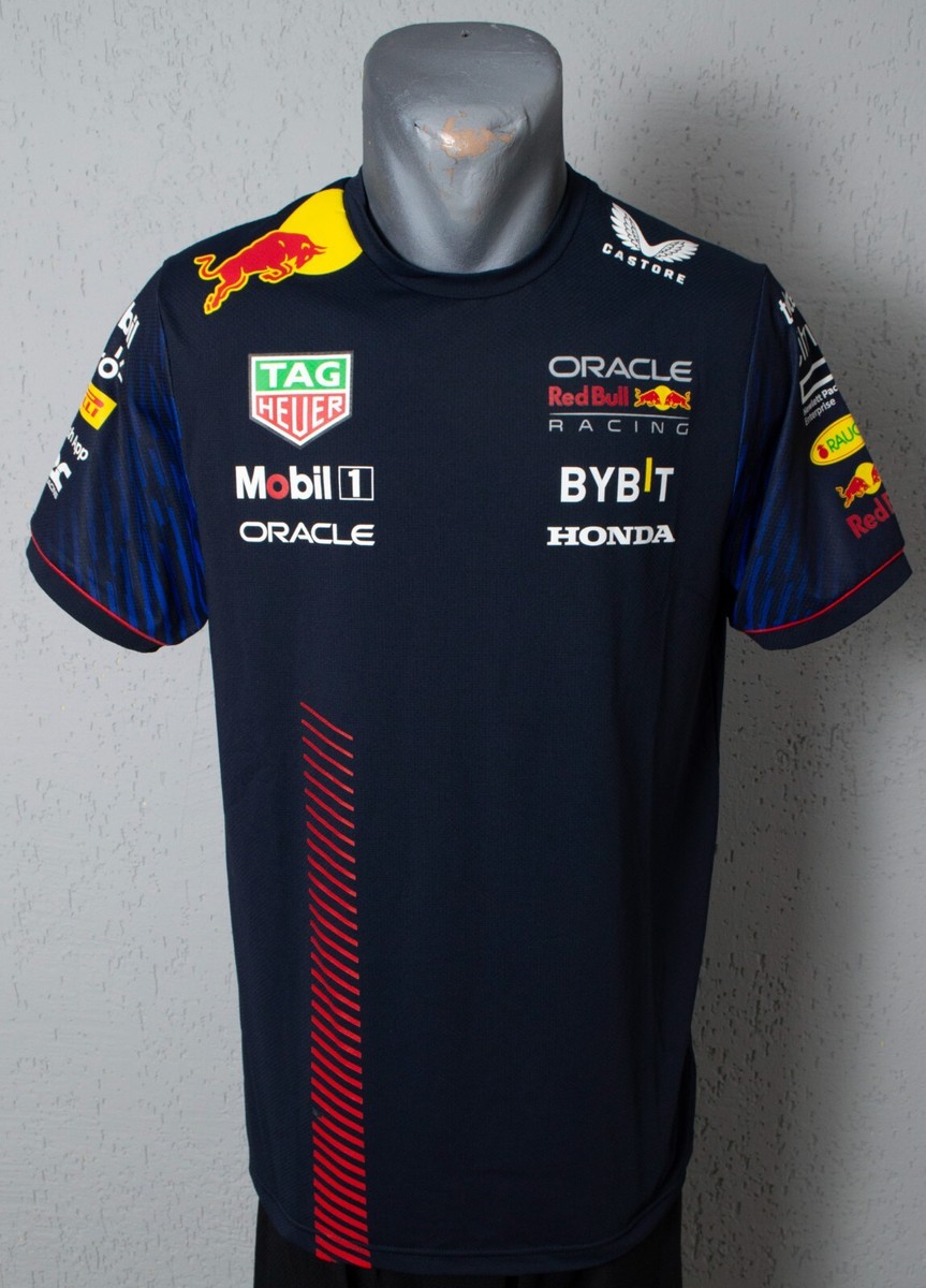 Red Bull Racing Jersey F1 2023 Official Honda Tag Heuer Shirt Mens