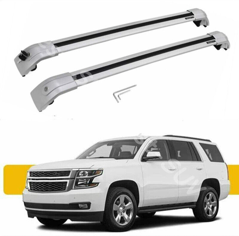Crossbar Cross bars Fits for Chevrolet Tahoe 2021-2024 Roof Rack Rail Carrier