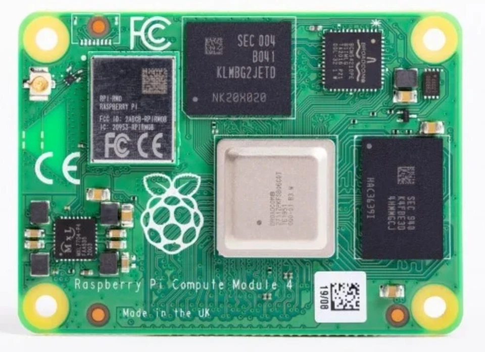 Raspberry Pi CM4 - 2GB RAM - 8GB eMMC - NO WiFi e BT - Immagine 3 di 3