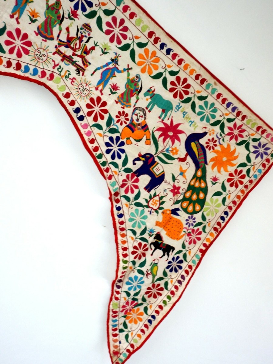 GANESHAM Indien Hippie Bohemian Décor Indien Coton Ethnique Décoration Murale à