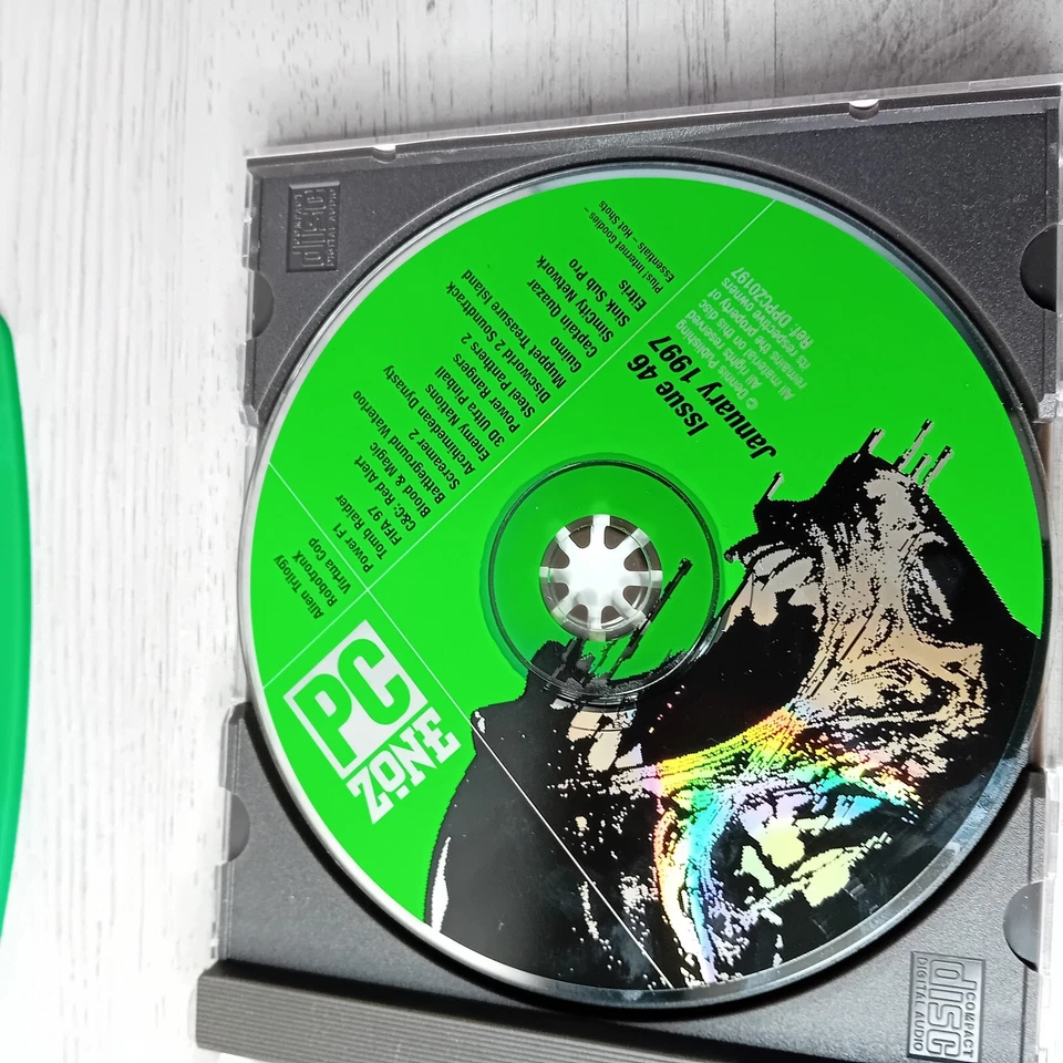 PC ZONE ISSUE 46 JAN 1997 DEMO DISC PC CD ROM GAME - RARE RETRO GAMING - Image 3 of 4