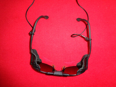 Gletscherbrille CÉBÉ 2000 Walter Cecchinel Vintage Schwarz Gletscherbrille CÉBÉ 2000 Walter Cecchinel Vintage Schwarz