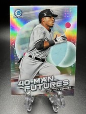 2021 Bowman Chrome 40-Man Futures Yoelqui Cespedes #FMF-12 Chicago White Sox