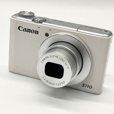 Canon Digital Camera PowerShot S110 12.1MP F2.0 Optical 5x Zoom
