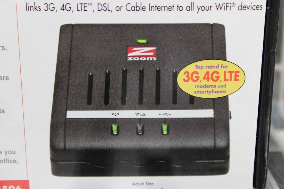 Zoom 4506 3G Wireless-N Travel Router - Image 3 of 4