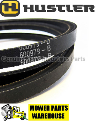 Genuine Hustler 600979  OEM Mower Transmission Drive Belt Fastrak 48 54'' 60''