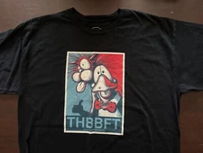 Bloom County Bill Cat Opus Thbbft OFFICIAL LICENSED SHIRT Breathed RARE L