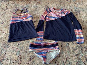 athleta girls swimsuits