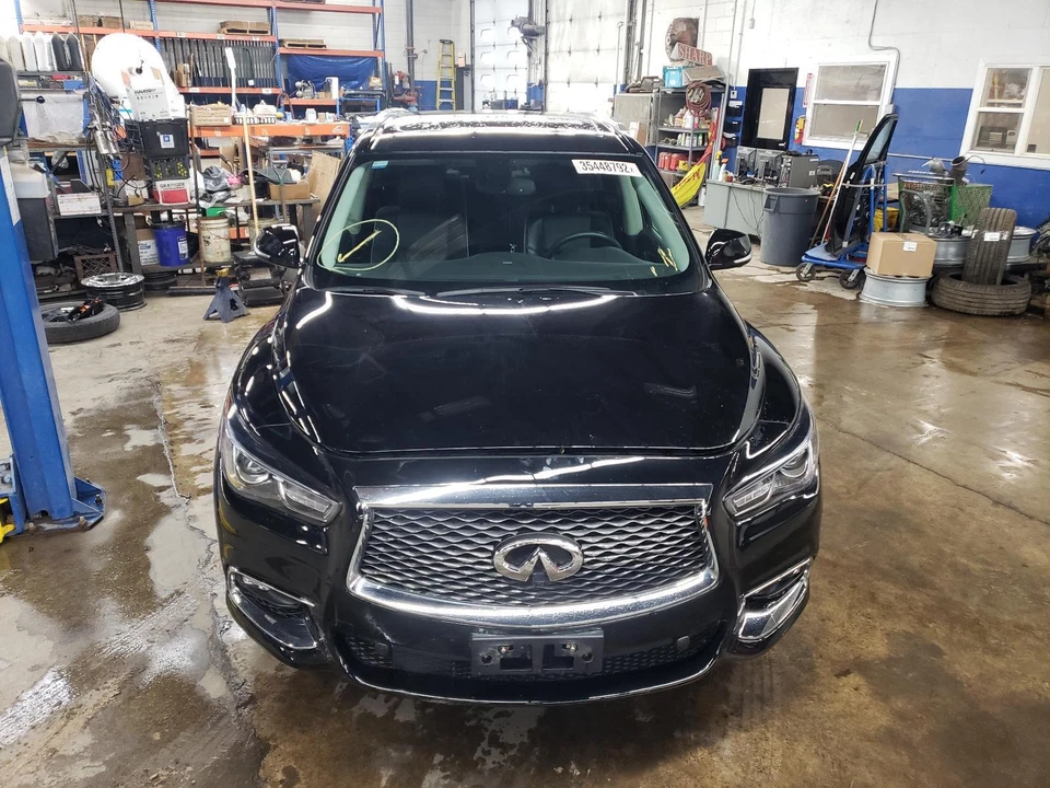 Левое заднее колено подвески 2017 QX60 3,5 л полный привод с опцией ABS --49K-- - Изображение 2 из 4