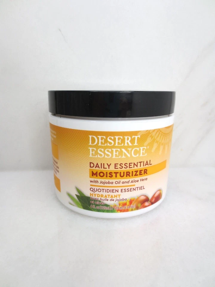 DESERT ESSENCE DAILY ESSENTIAL MOISTURIZER WITH JOJOBA OIL 4 OZ NWOB LOT OF 5 - Image 2 of 4