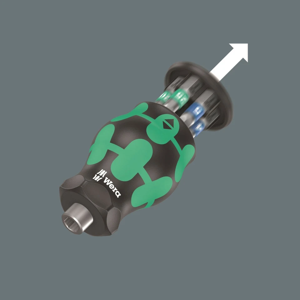 Wera Kraftform Kompakt Stubby Magazine 3 Screwdriver Set 05008875001 - Image 2 of 4