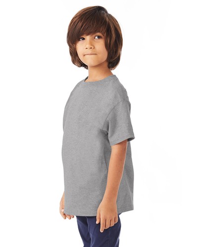 Hanes 54500 Youth Comfort Top T Shirt Preshrunk Tagless Authentic-T Tee T-Shirt - Picture 127 of 156