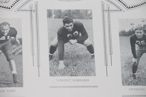 20 de octubre de 1934 programa de st mary's fordham polo terrenos crowley vince lombardi - Imagen 5 de 6