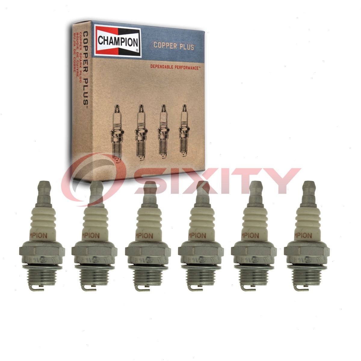6 pc Champion Copper Plus 840C Spark Plugs for RCJ8 97821 96686 7421 1184 mf