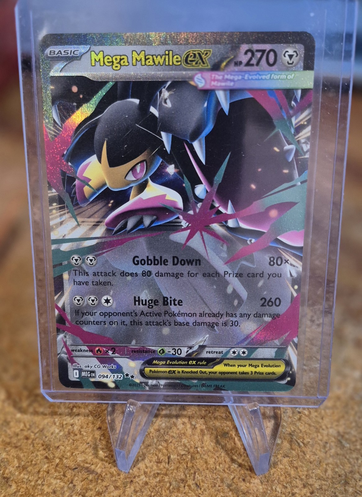 Mega Mawile ex 094/132 Me01: Mega Evolution Holo
