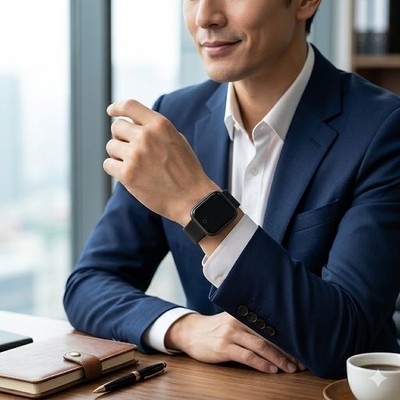 Smart Watch for Android iOS 1.4  Touchscreen Waterproof Fitness Tracker