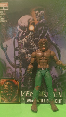 Marvel Legends WEREWOLF BY NIGHT  *NEW* EXECUTIONER BAF WAVE + GREAT COMIC