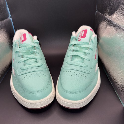 Size 8 - Reebok Prince x Club C Revenge Semi Pixel Mint, New With Defects, No Bx