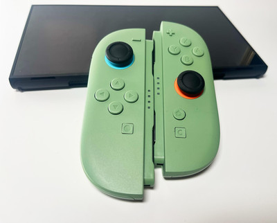 Custom Nintendo Switch 2 Joy-Cons Matcha Green Joy Con