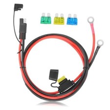 10AWG SAE to O Ring Terminal Harness Battery Cable Extension,4Ft  SAE 4FT