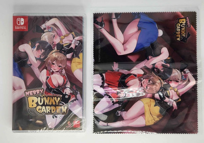 Merry Bunny Garden (w/ Cleaning Cloth) (ENGLISH / ASIA) (Nintendo Switch) NEW