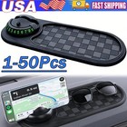 Multifunction Car Dashboard Anti-Slip Mat Auto Phone Holder & Parking Number Lot