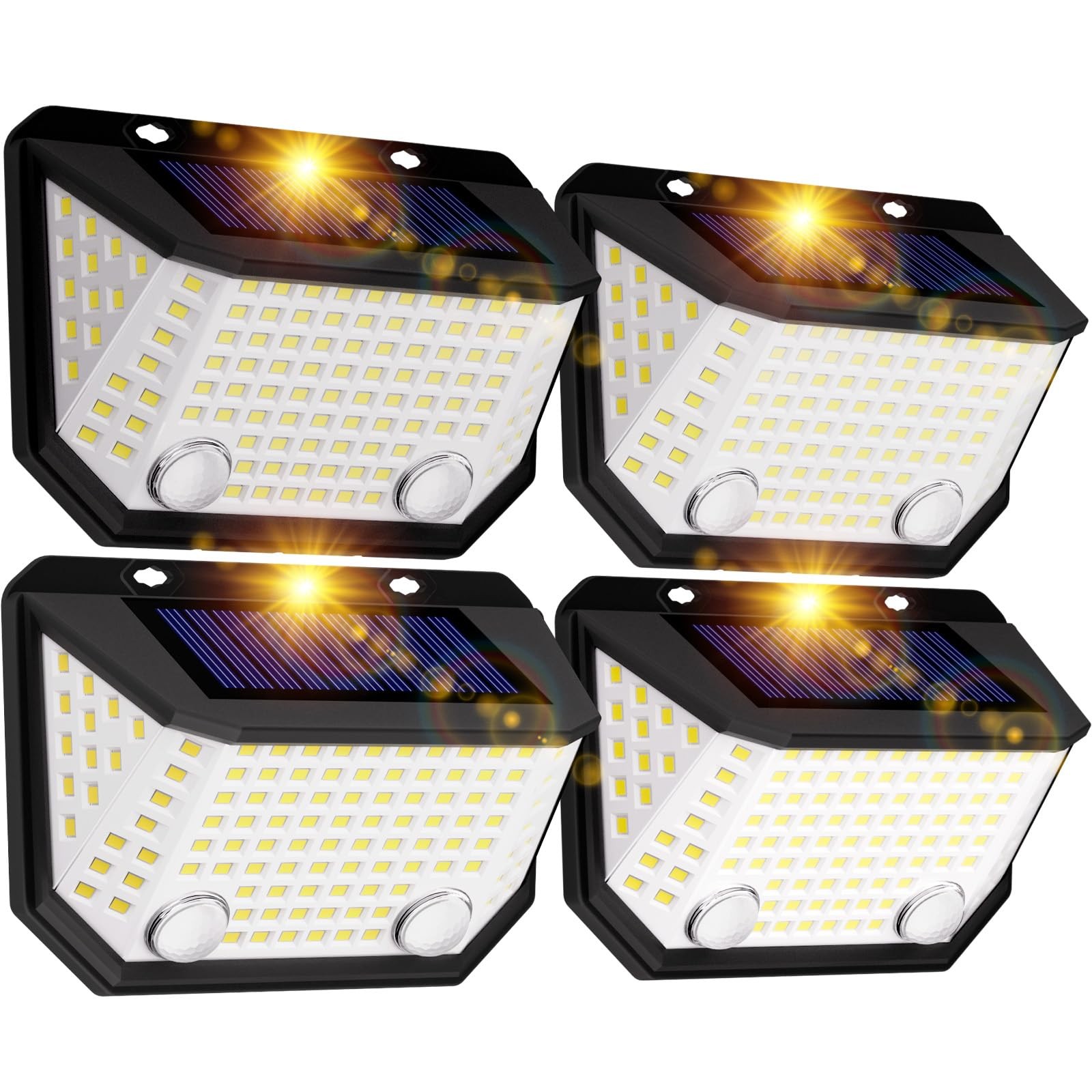 Faretto Solare K Kasonic 6500K - Doppio Sensore PIR Waterproof IP65