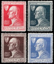 REGNO 1927 - Centenario della morte di Alessandro Volta (MNH**)