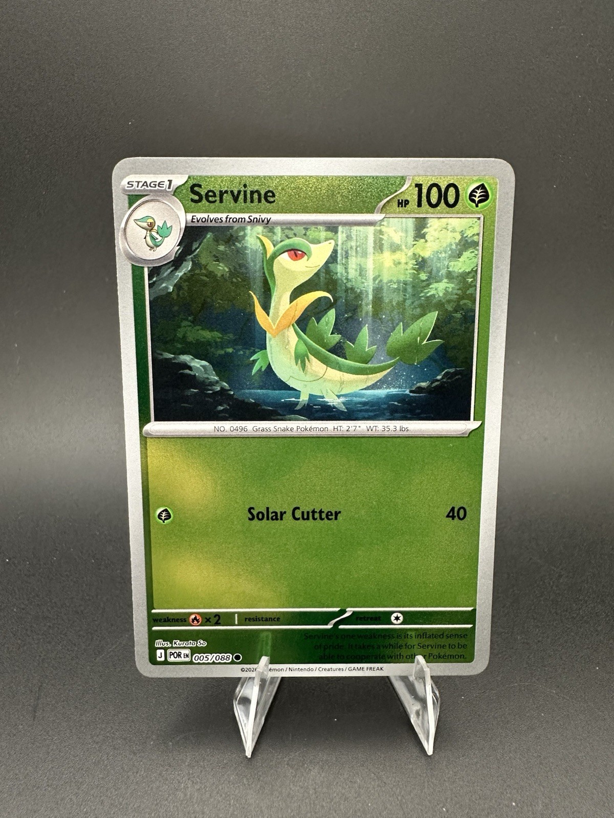 Servine - 005/088 - ME03: Perfect Order (POR) - Reverse Holo