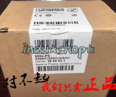 1 PCS NEW IN BOX Phoenix Power Module MINI-PS-230AC/24DC/4/SO1 2866831