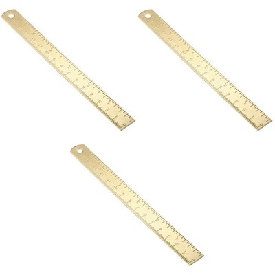 Set of 3 Zeichenwerkzeug Lesezeichenlineal Messwerkzeug Herrscher Messen