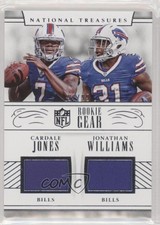 2016 Panini National Treasures 97/99 Cardale Jones Jonathan Williams #16 5x8