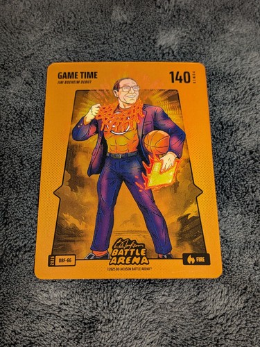 2026 Bo Jackson Battle Arena Game Time Orange Fire 140 PWR Featured Hero