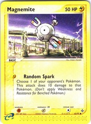 Magnemite 62/97 EX Dragon Common