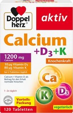 Doppelherz Calcium + Vitamin D3 - With and K as a...