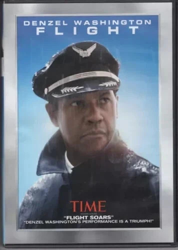 Flight (DVD, 2013, Widescreen) - LN DISC + COVER ART - NO CASE
