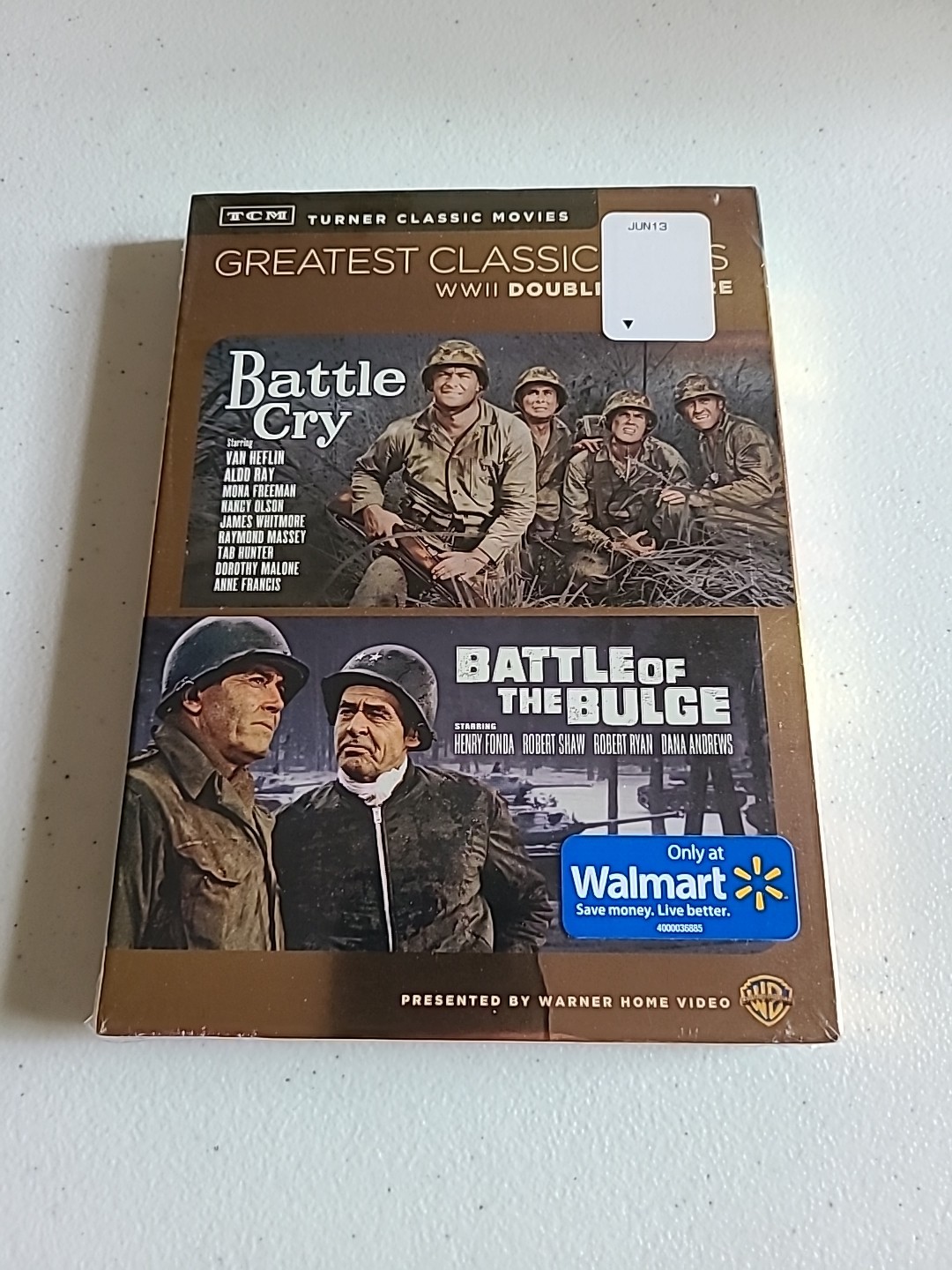 TCM Greatest Classic Films: WWII Double Feature (DVD) Brand New Sealed!!!