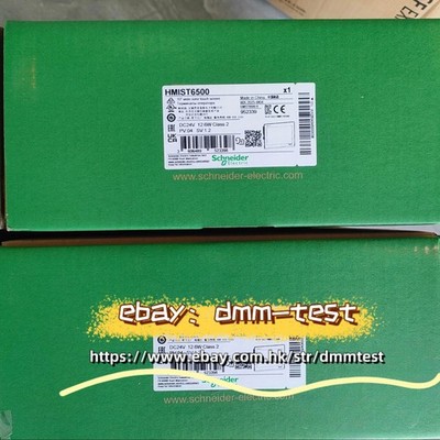 SCHNEIDER HARMONY HMIST6500 10'' WIDE COLOR TOUCH PANEL SCREEN 24VDC&dmm
