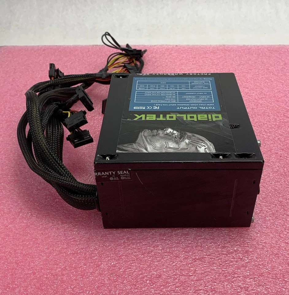 Diablotek PHD Series 350 350W Power Supply - Image 4 of 4