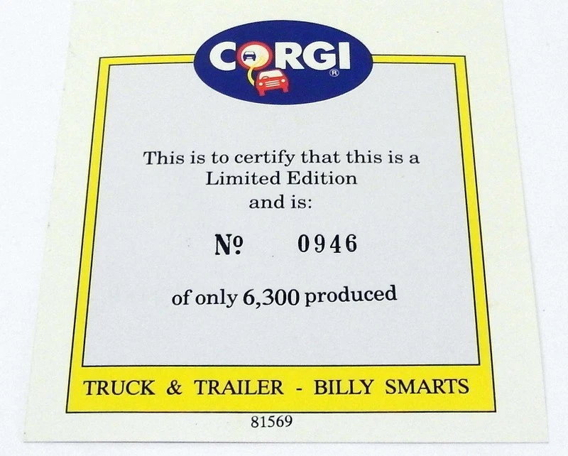 Corgi 1/43 Scale 97891 - AEC Mercury Truck & Trailer - Billy Smart's Circus - Image 4 of 4